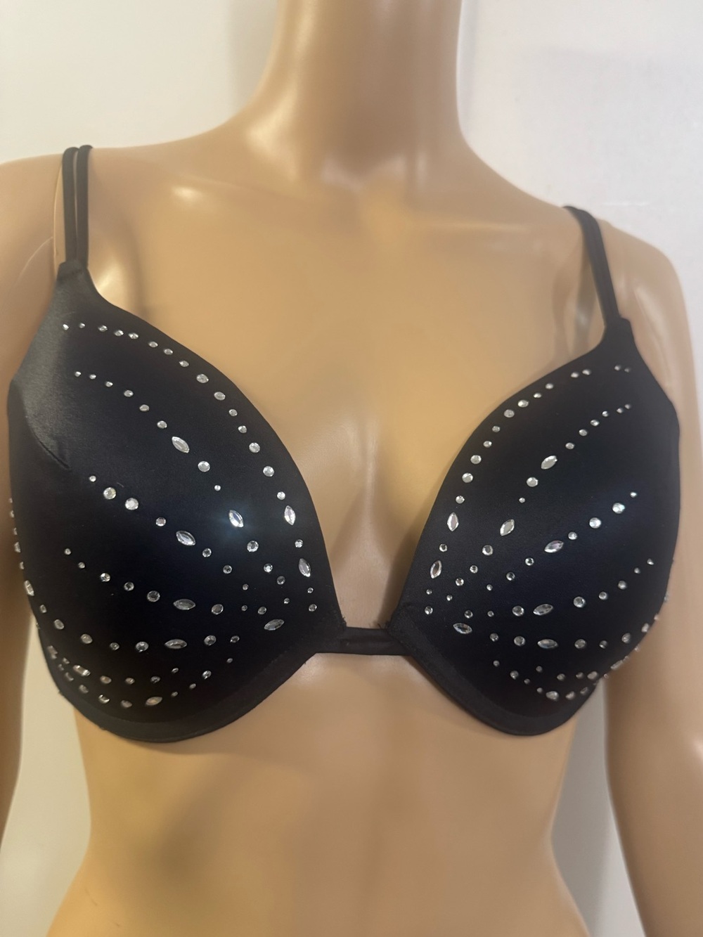 Bombshell Bra Crystal Detailing- Boa included upon request